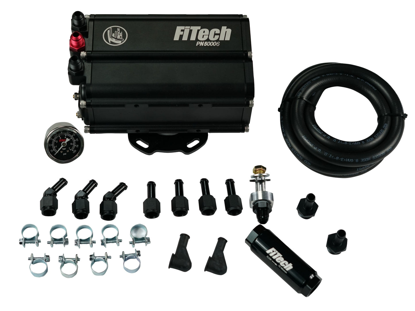 Fitech Fuel Injection FIT50006 Mini Force Fuel Surge Tank 255LPH EFI