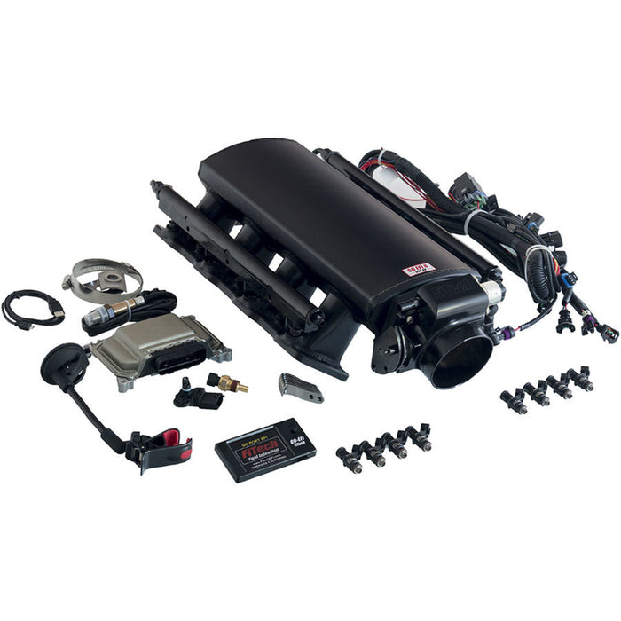 Fitech Fuel Injection FIT70002 Ultimate EFI LS Kit 500 HP w/Trans Control