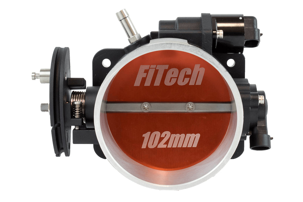 Fitech Fuel Injection FIT70062 102mm LS Throttle Body Cast Aluminum