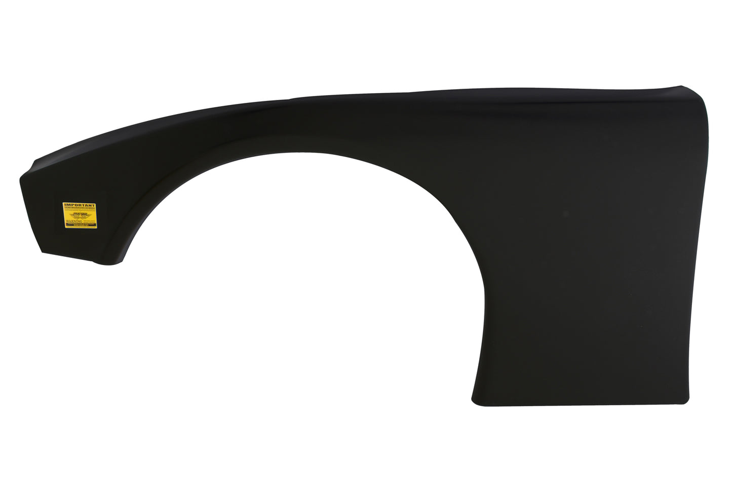 Fivestar FIV11002-23051-BL 2019 LM Molded Plastic Fender Black Left
