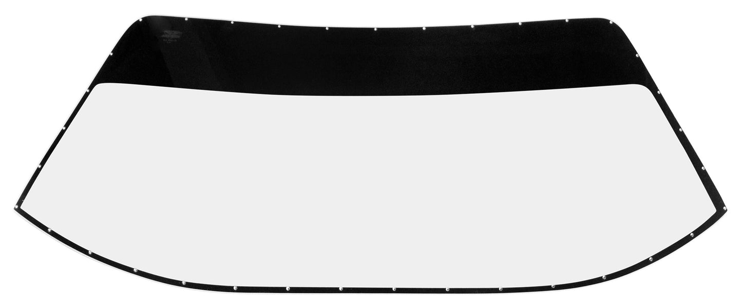 Fivestar FIV564-6325-3B Windshield Precut and Drilled w/Blk Border