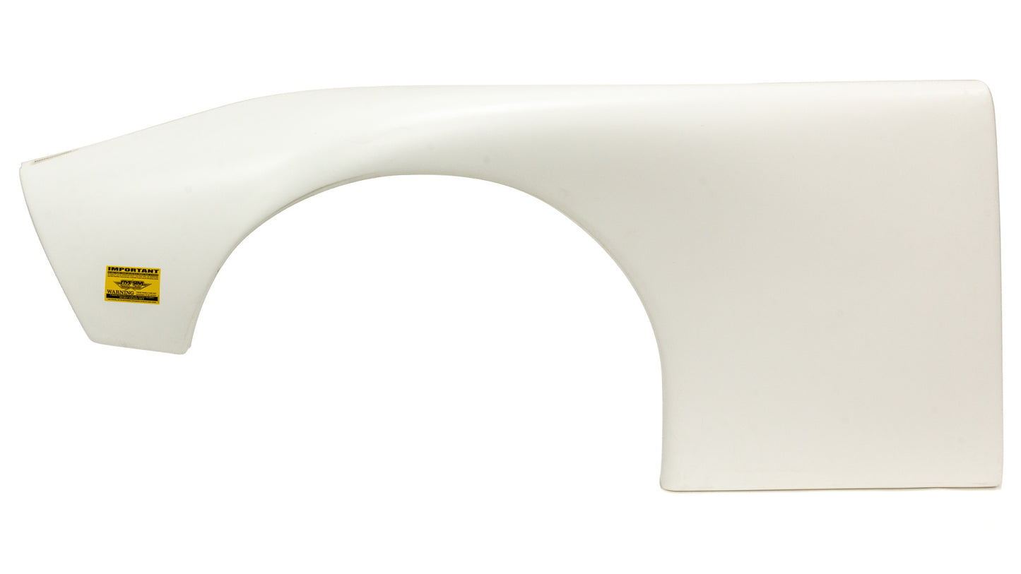 Fivestar FIV660-23-WL ABC Fender Plastic White Left 8in Tires