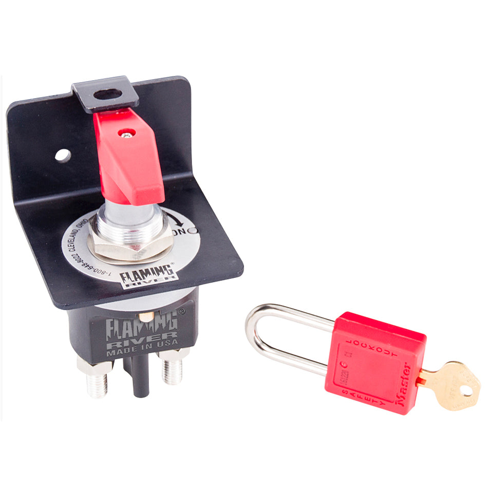 Flaming River FLAFR1046 Battery Disconnect The Big Switch 500 With Lock