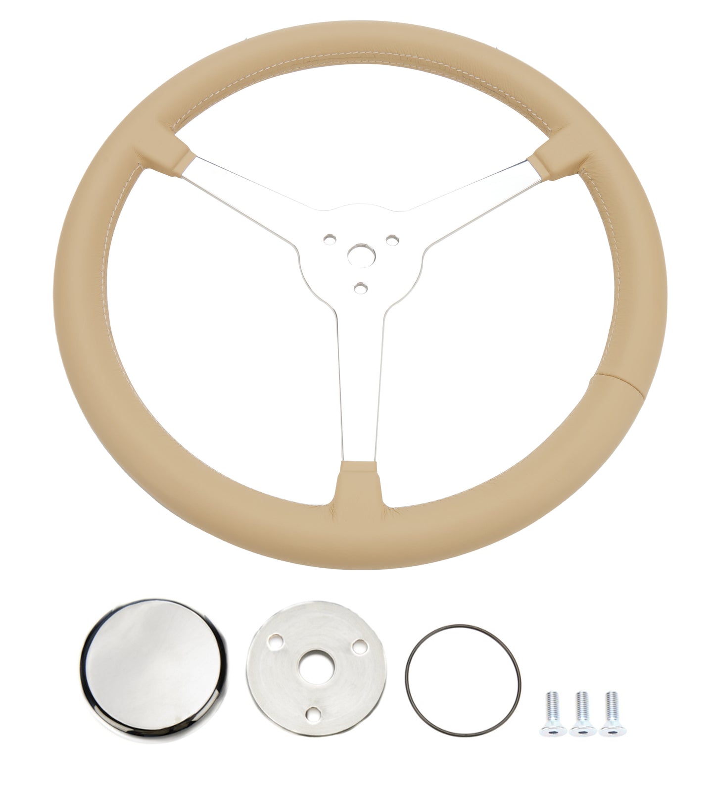 Flaming River FLAFR20175LT Steering Wheel Great Light Tan