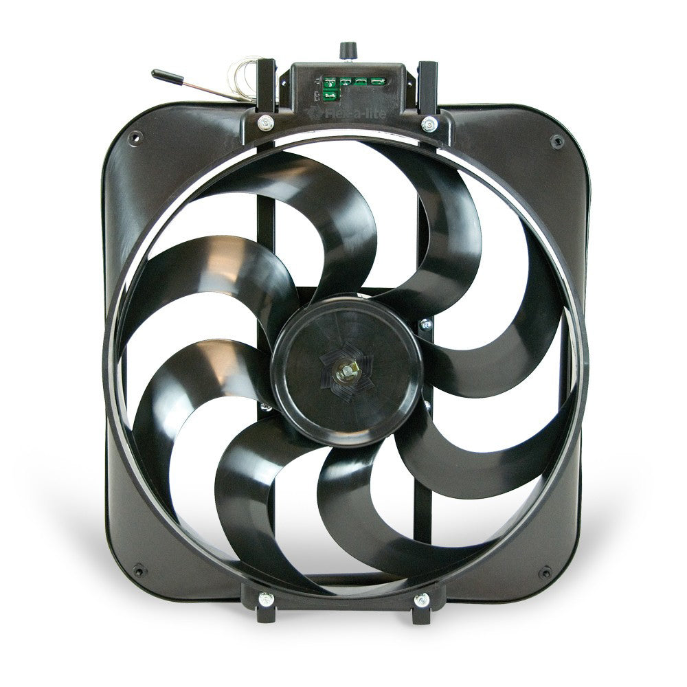 Flex-a-lite FLE109304 15in S-Blade ElectricFan w/Temp Control