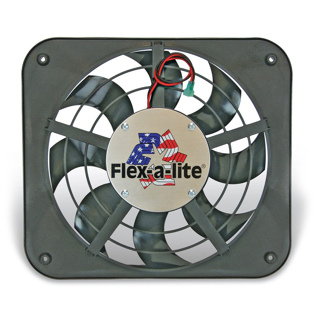 Flex-a-lite FLE116550 12in. Lo Profile PullerF an w/o Controls