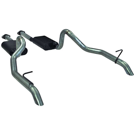 Flowmaster FLO17116 A/T Exhaust System - 87-93 Mustang GT