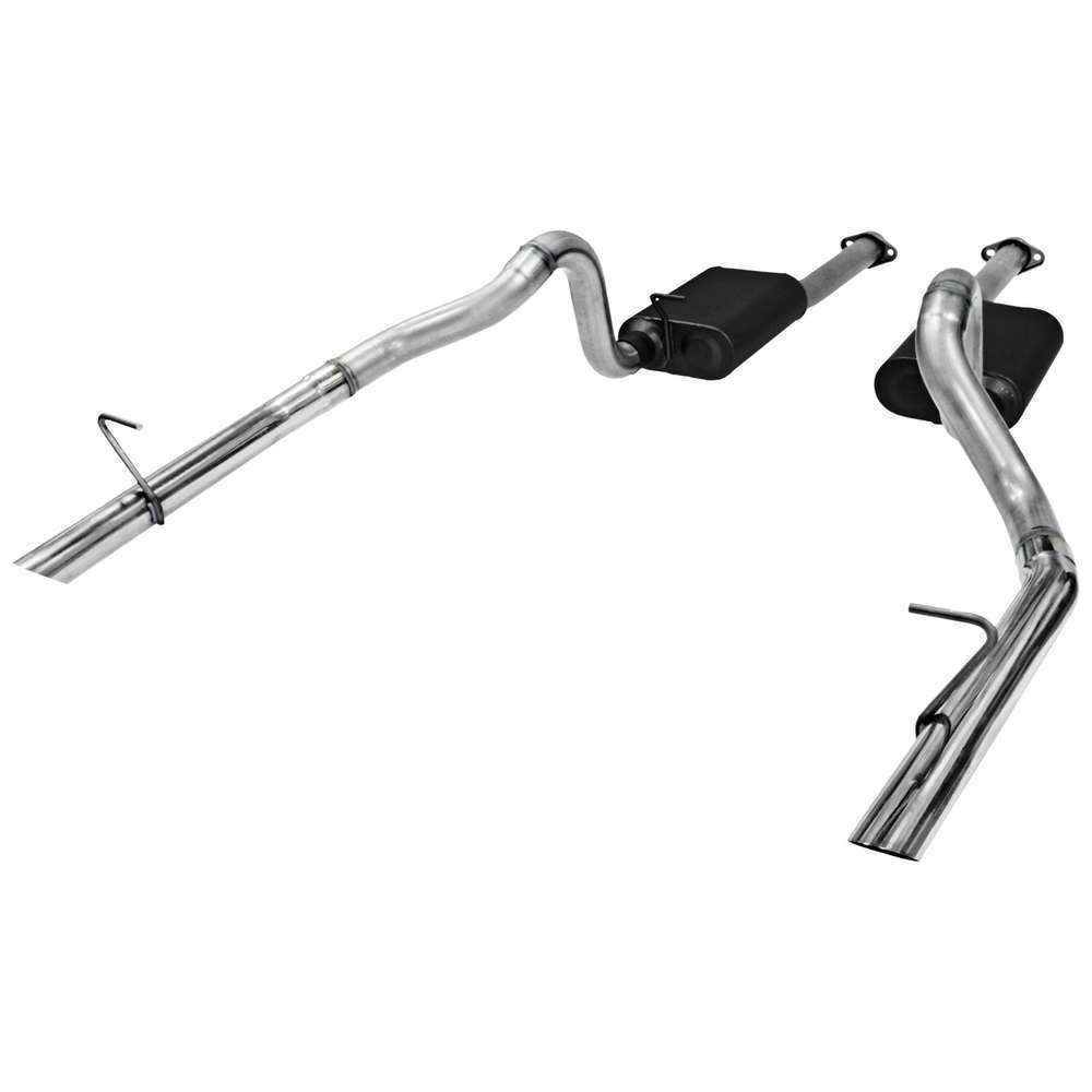 Flowmaster FLO817213 A/T Exhaust System - 86-93 Mustang
