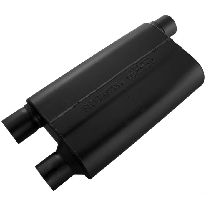 Flowmaster FLO842583 80 Series Muffler 2.5in Offset In/Dual Out