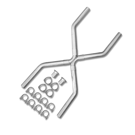 Flowtech FLT53623 3.0in Universal X-Pipe Kit
