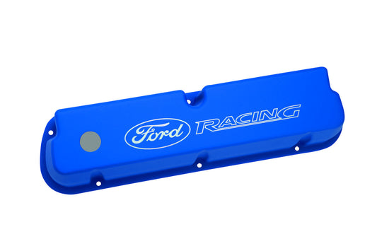 Ford Performance Parts Valve Cover Set Aluminum 302 Blue Laser Etched