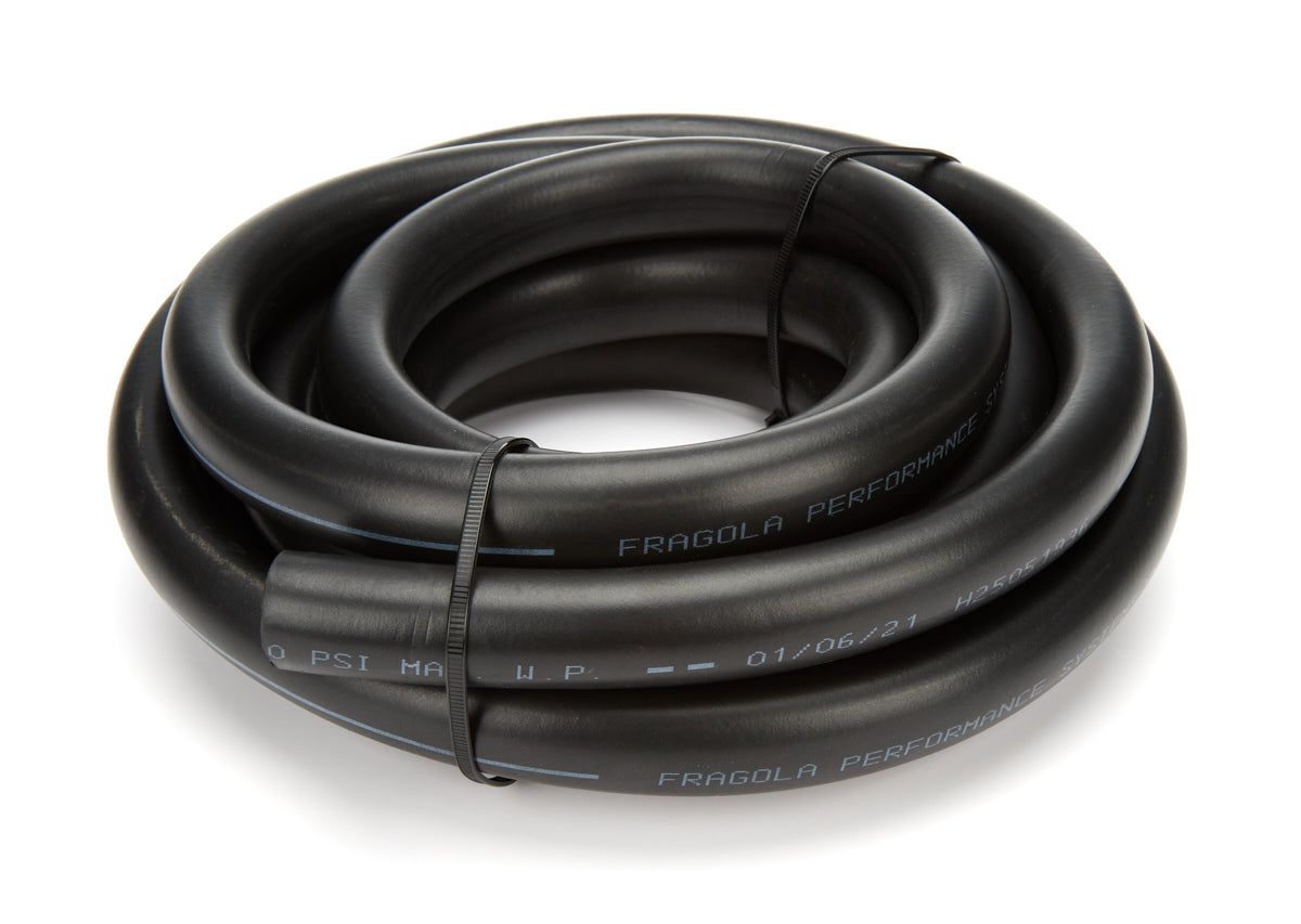 Fragola FRG831512 #12 Push-Lite Hose 15ft Hi-Temp - Black