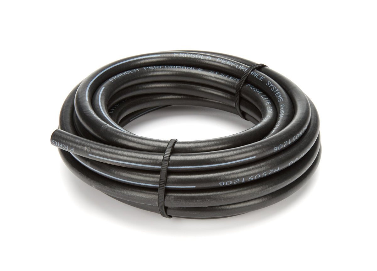 Fragola FRG832004 #4 Push-Lite Hose 20ft Hi-Temp - Black