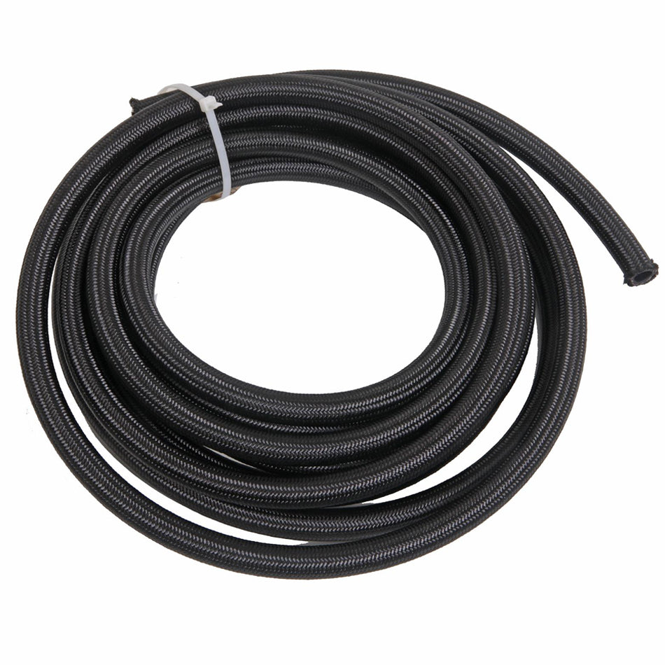 Fragola FRG841508 #8 Blk Nylon Race Hose 15ft