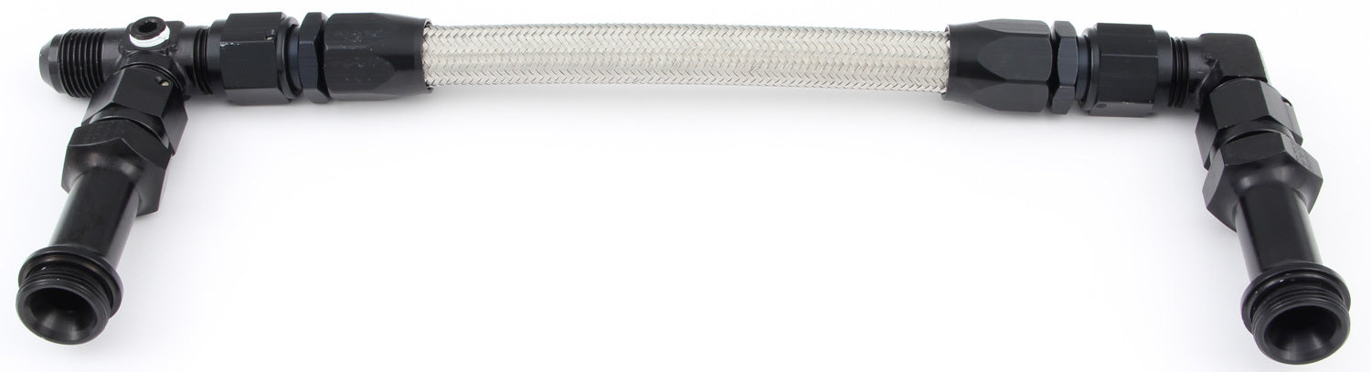 Fragola FRG920005-BL #8 Fuel Line Kit 7/8-20 Dual Inlet 4500 Black