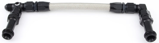 Fragola FRG920005-BL #8 Fuel Line Kit 7/8-20 Dual Inlet 4500 Black