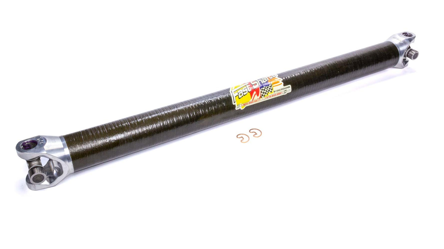 Fast Shafts FSH275CF-10X1037 Drive Shaft Carbon Fiber 2.75in Dia 37in Long