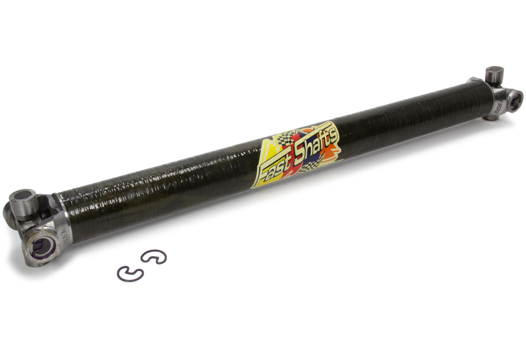 Fast Shafts FSH2CF-10X10-285-STL Driveshaft Carbon Fiber 28.5in Steel Ends 2-1/4