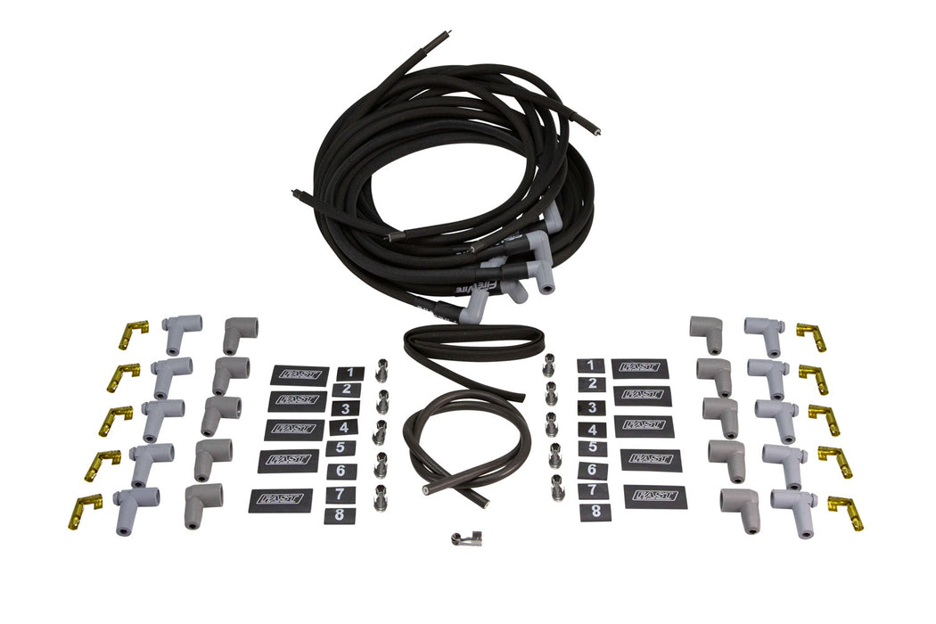 Fast Electronics FST295-0082 Spark Plug Wire Set 8.5mm w/Sleeve 90 Degree