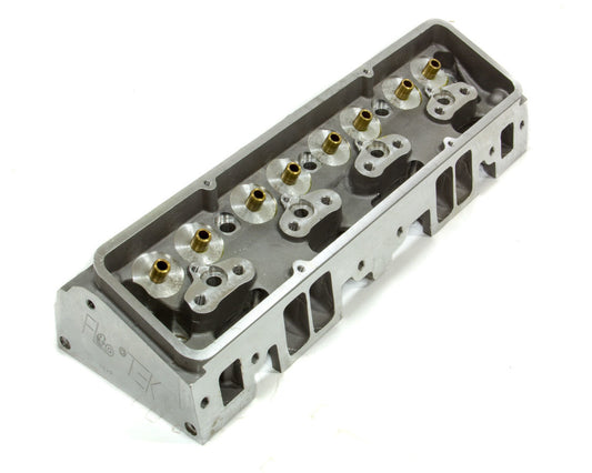 Flo-tek FTC102500 SBC 180cc Alum Cyl Head 64cc 2.02/1.60 S/P Bare