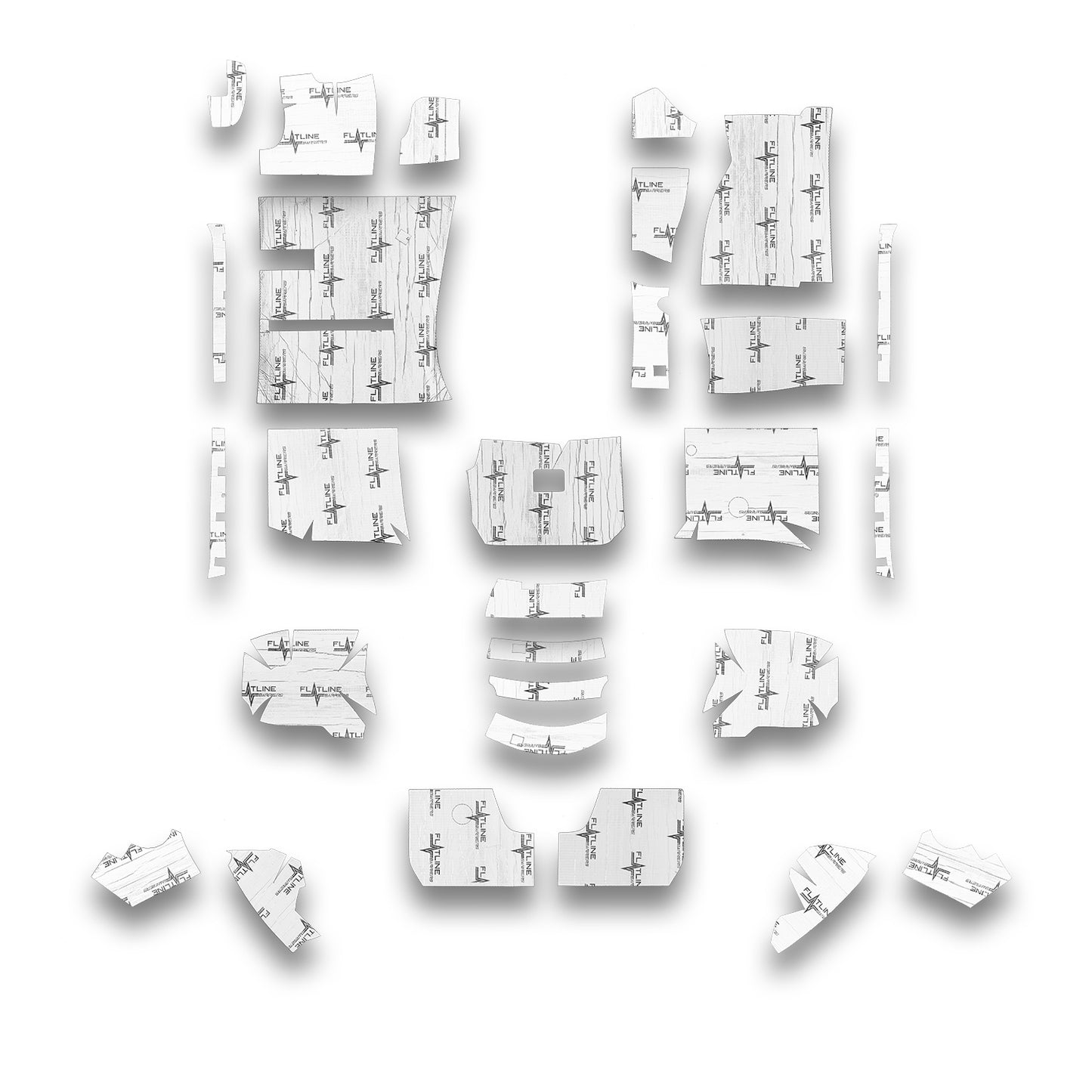 Flatline Barriers FTLTABF2019 1993-02 GM F-Body Floor Insulation Kit