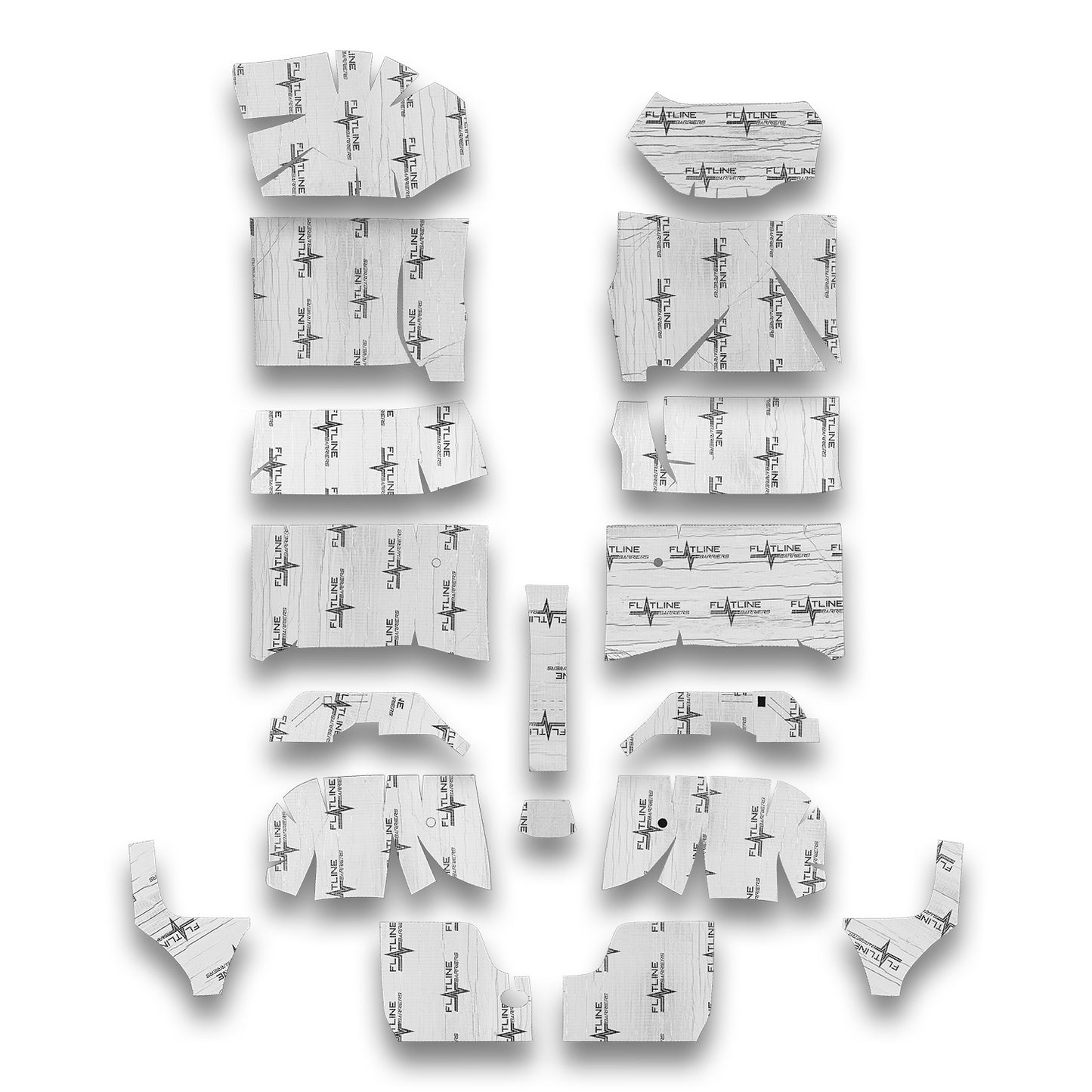 Flatline Barriers FTLTABF2024 1982-92 GM F-Body Floor Insulation Kit