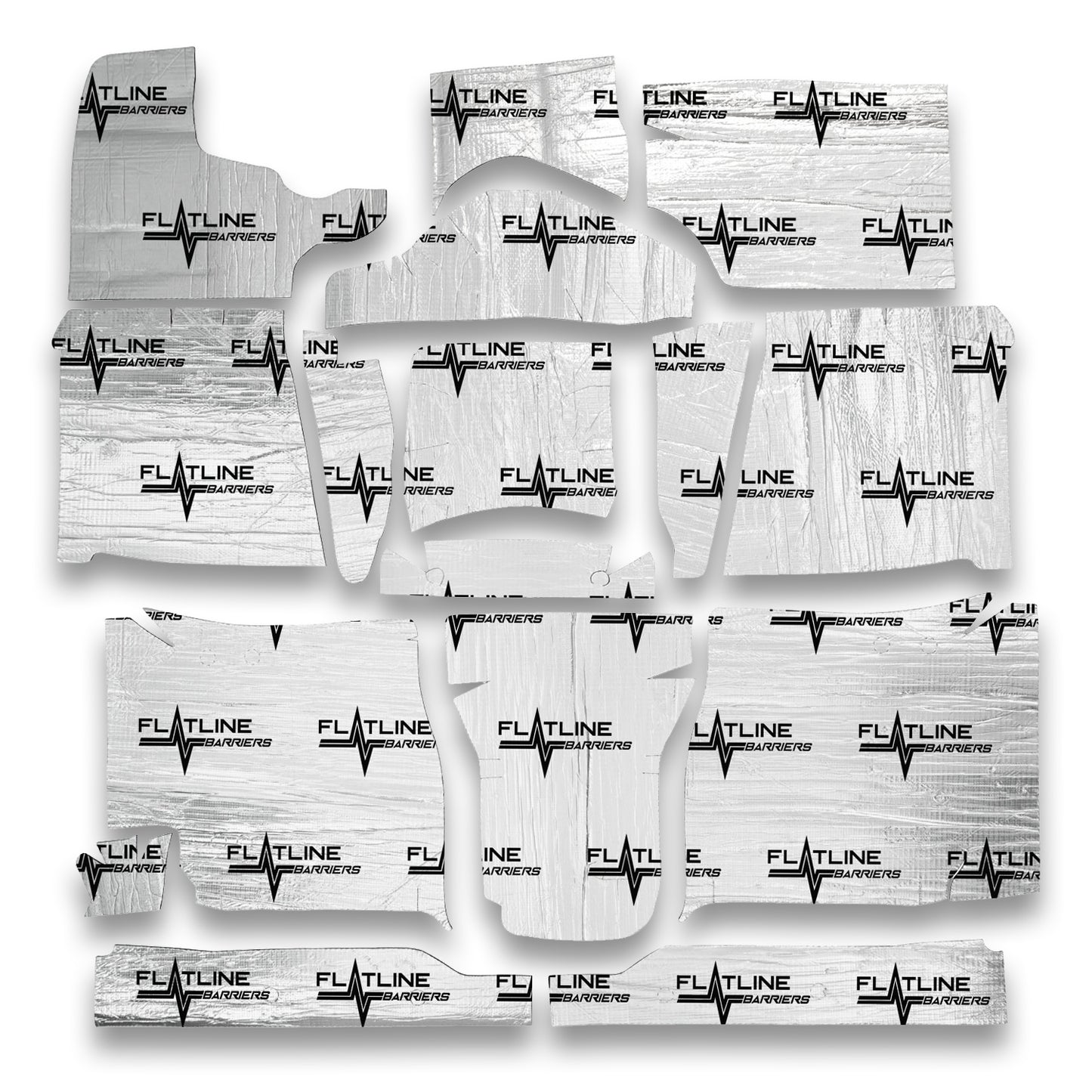 Flatline Barriers FTLTABT4018 1963-66 GM Truck Floor Insulation Kit