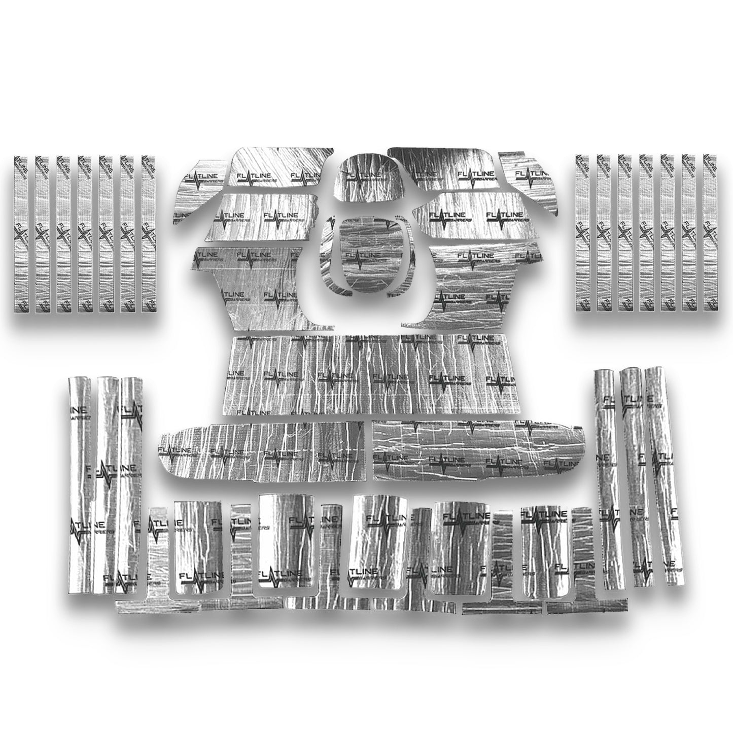 Flatline Barriers FTLTABT4039 55-59 GM Truck High Tunn el Full Insulation Kit