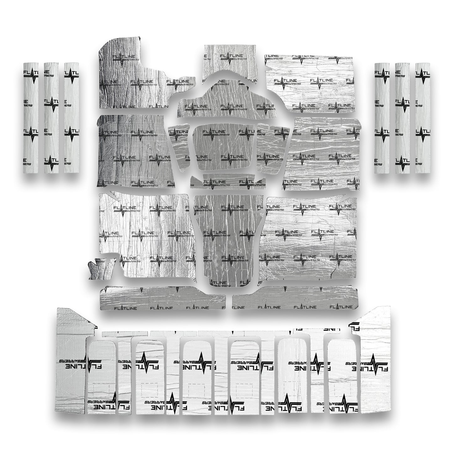 Flatline Barriers FTLTABT4040 60-62 GM Truck Low Tunne l Full Insulation Kit