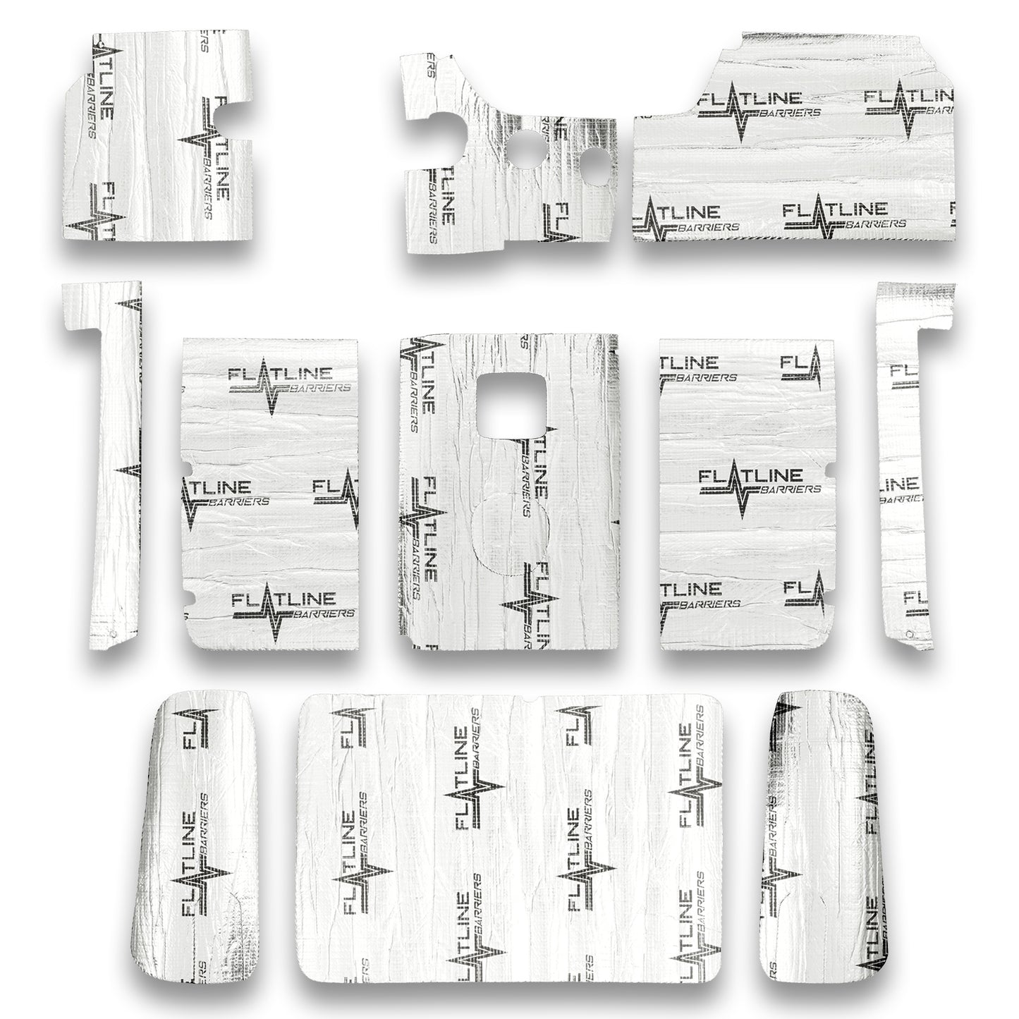 Flatline Barriers FTLTABT4047 37-46 GM Truck Cab Floor Insulation Kit
