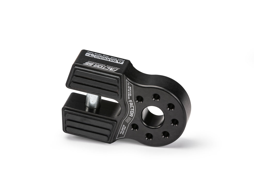 Factor 55 FTR00050-04 Flatlink Winch Shackle Mount Black