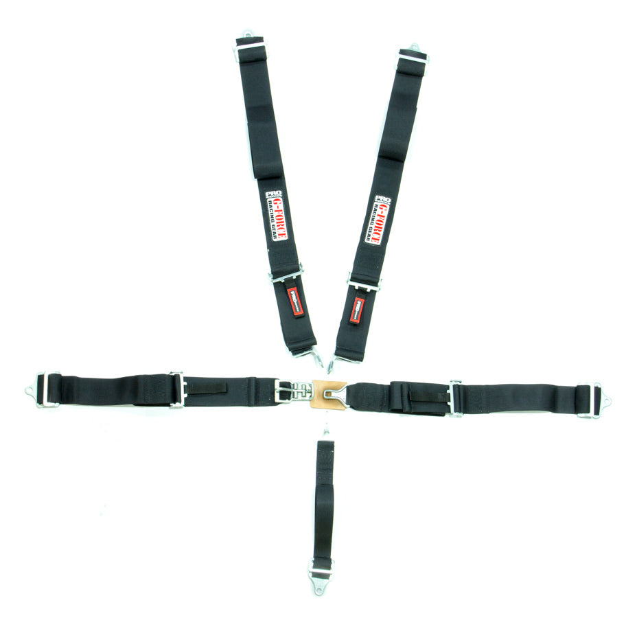 G-force GFR6100BK Indivd. Shoulder Harness Pull-Up Blk Pro Series