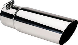 Gibson Exhaust GIB500374 2.5in Slash Exhaust Tip S.S.