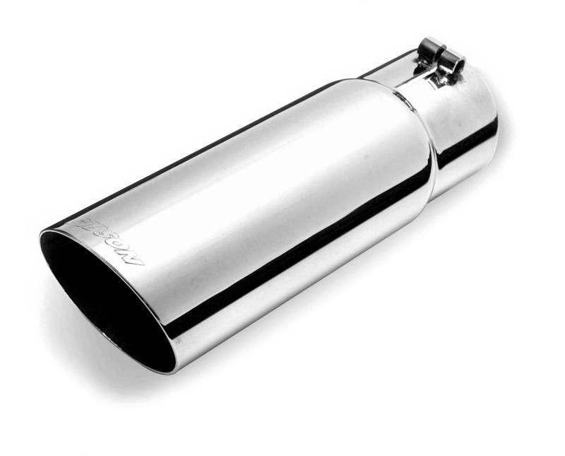 Gibson Exhaust GIB500420 Stainless Single Wall An gle Exhaust Tip