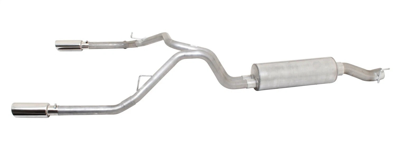 Gibson Exhaust GIB66568 Cat-Back Dual Split Exha ust System Stainless