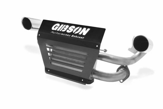 Gibson Exhaust GIB98021 Polaris UTV Dual Exhaust Stainless