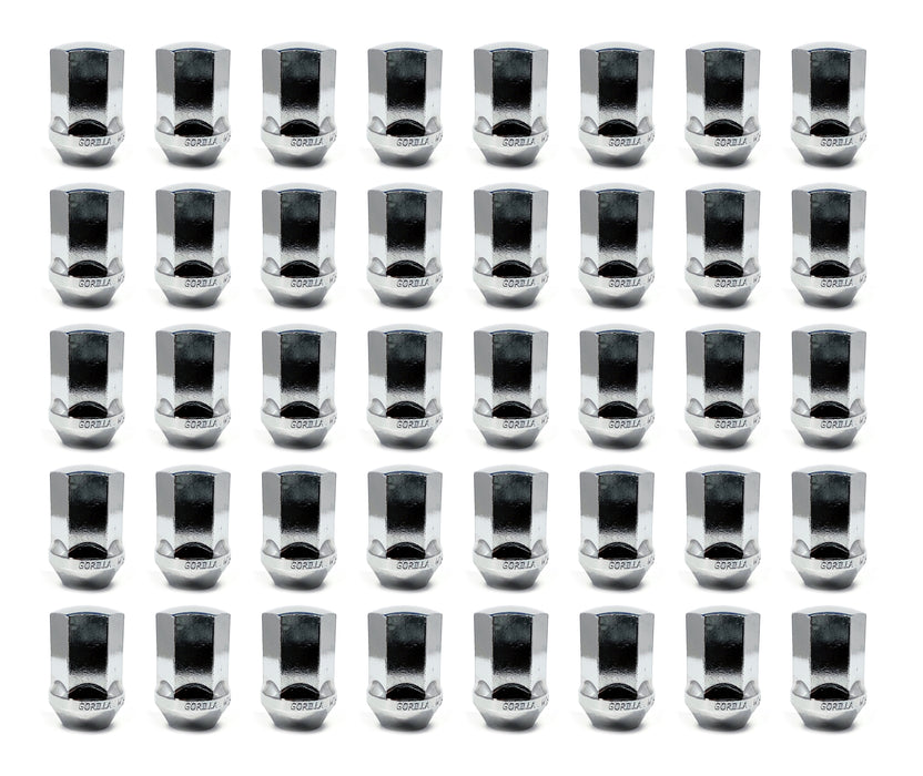 Gorilla GOR61148FS 40 Lugnuts 14mm x 1.5 13/16 Hex
