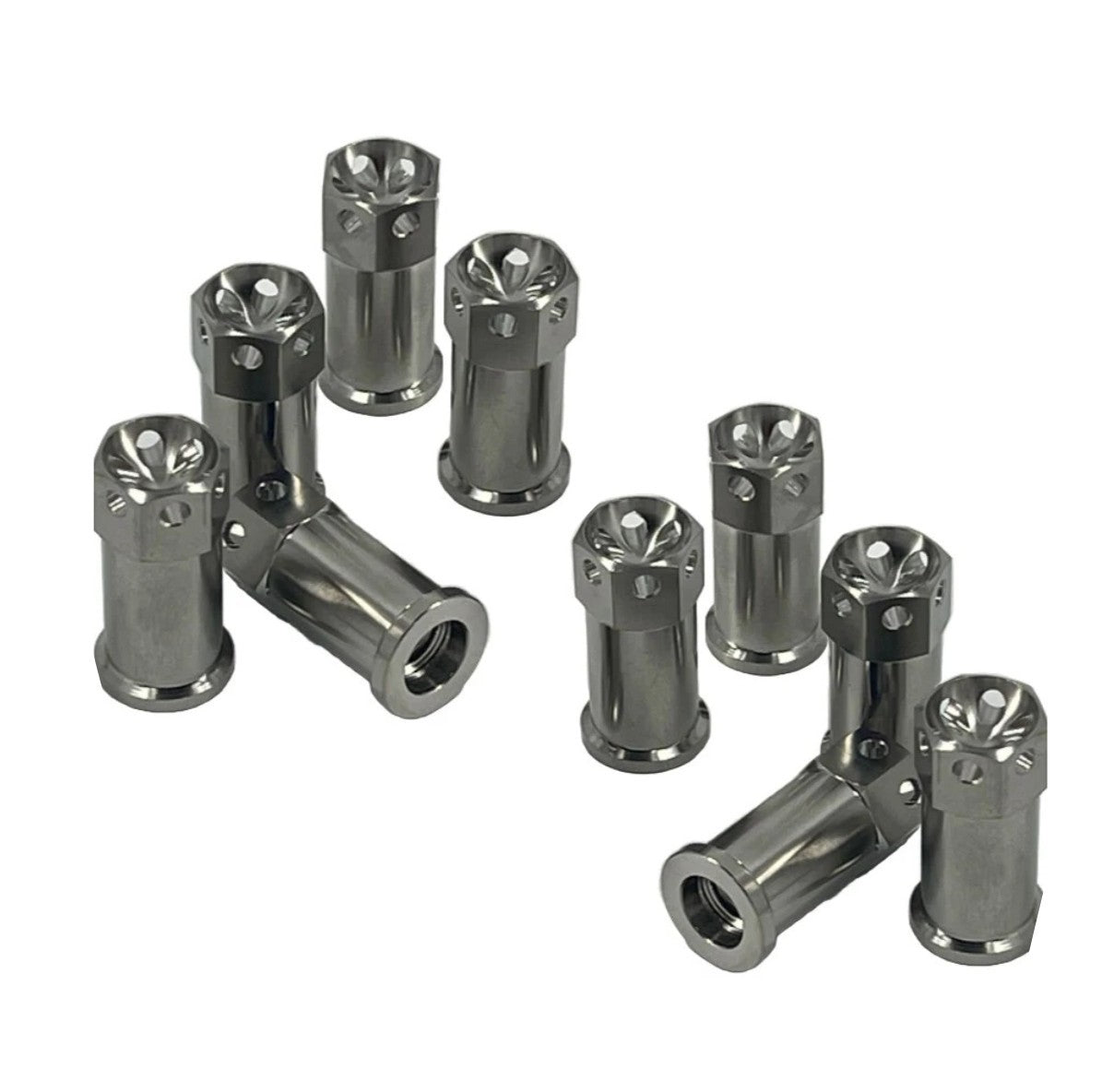 Gorsuch Performance Solutions GPSHG-13049 Nut Quickchange 3/8 x 16 Titanum 10pk