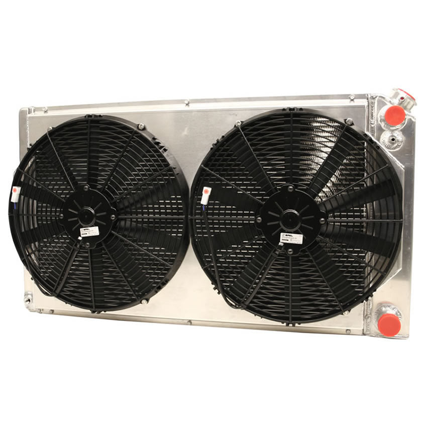 Griffin GRICU00008LS Radiator Combo Unit GM A & G Body LS
