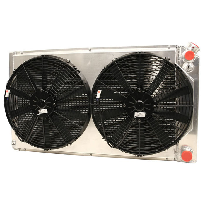 Griffin GRICU00009LS Radiator Combo Unit GM A & F Body LS w/o Trans