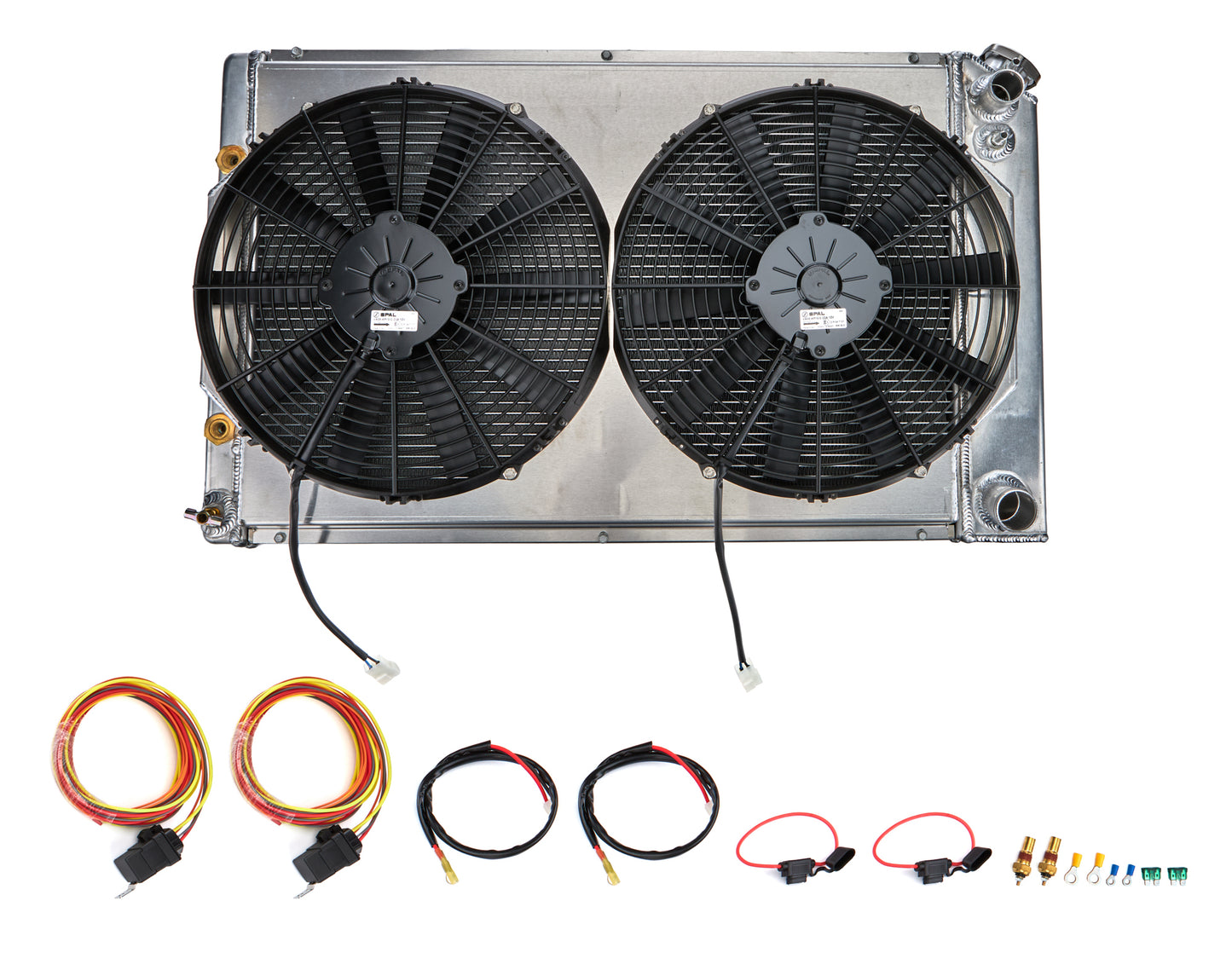 Griffin GRICU70010LS Radiator Combo Unit GM A & F Body LS w/o Trans