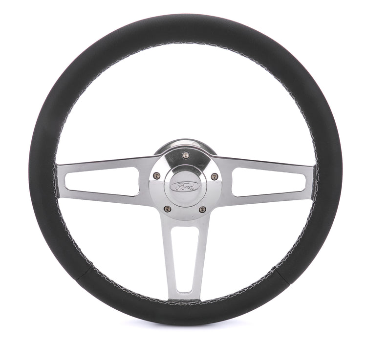 Grant GRT1912 T Series Pol. Wheel Ford Logo/Install Kit