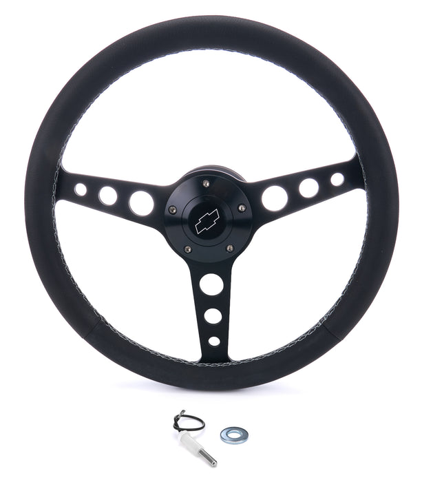Grant GRT1926-1 Billet Classic Series Black Wheel Chevy Logo