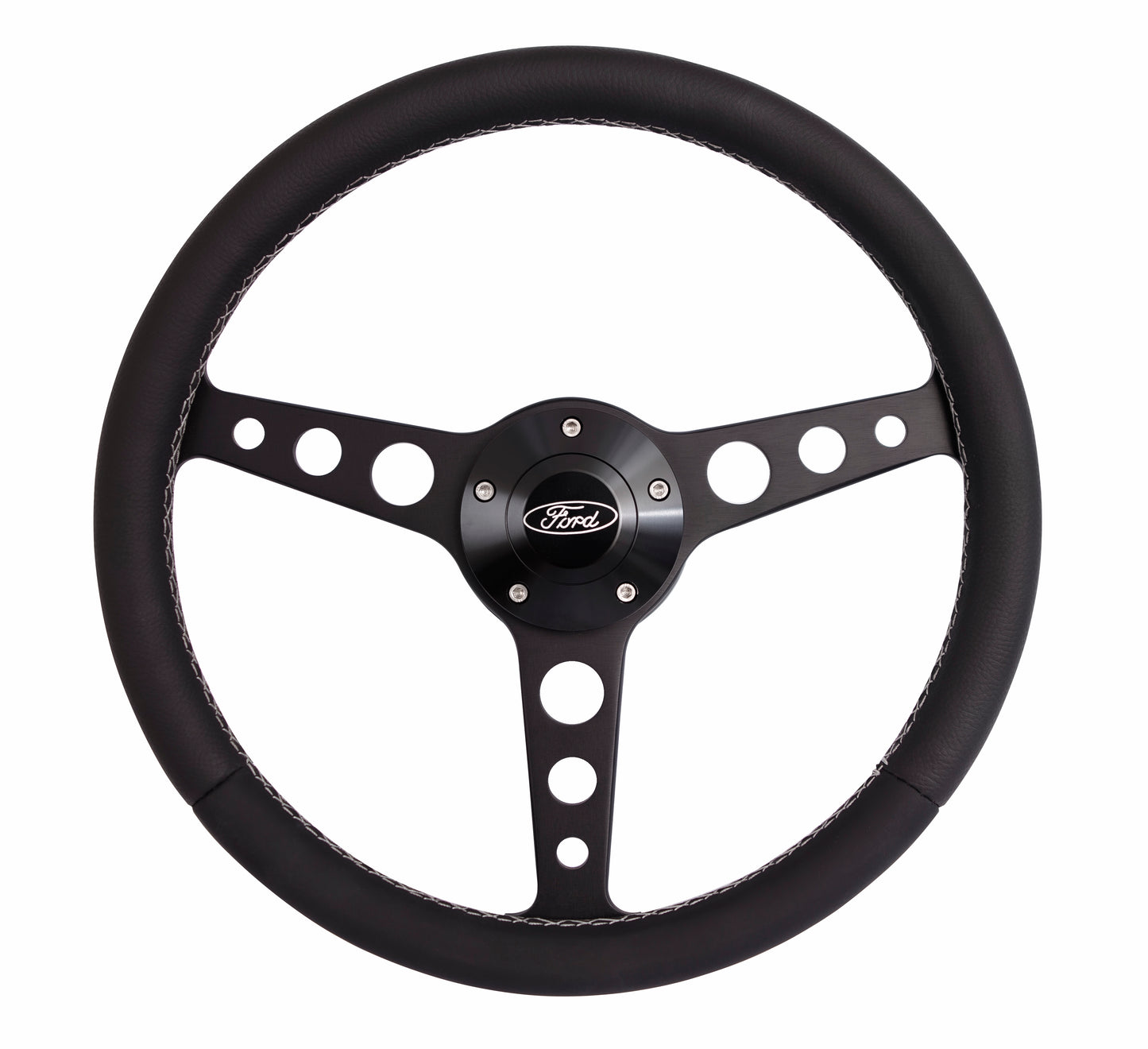 Grant GRT1928 Classic Series Blk Wheel Ford Logo/Install Kit