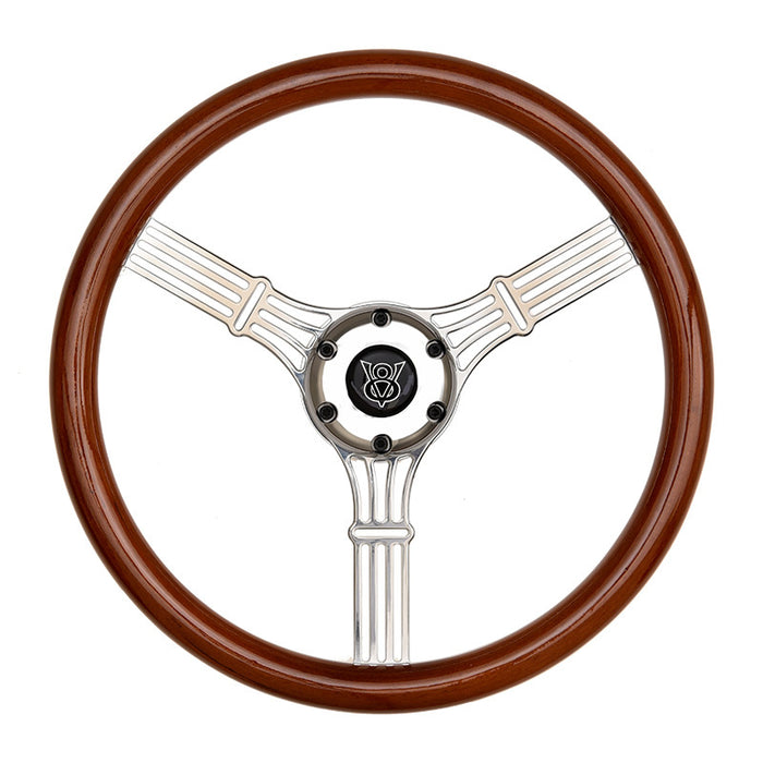 Gt Performance GTP21-5647 GT3 Retro Gasser Steerin g Wheel Bajo Style