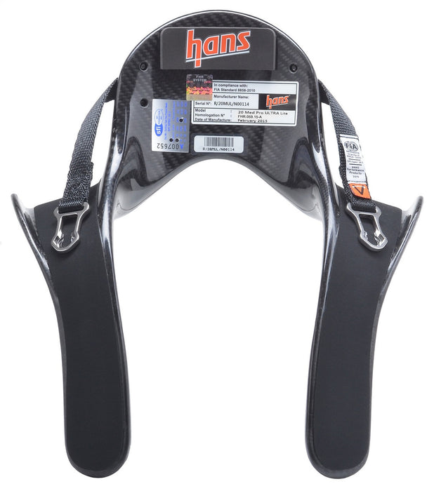 Hans HANNAK142463FIA Hans Pro Ultra LT 20deg Lrg PA FIA 8858