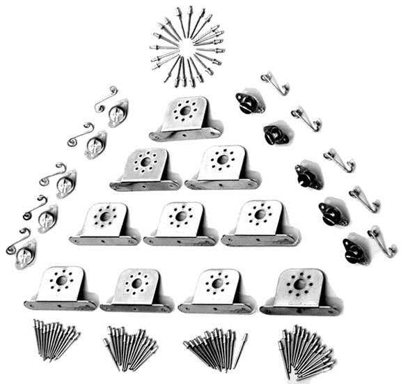 Harwood HAR192 Hood Dzus-On Kit