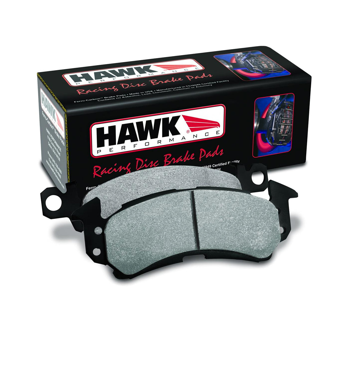 Hawk Brake HAWHB199E702 Brake Pads Lamborghini /Porsche