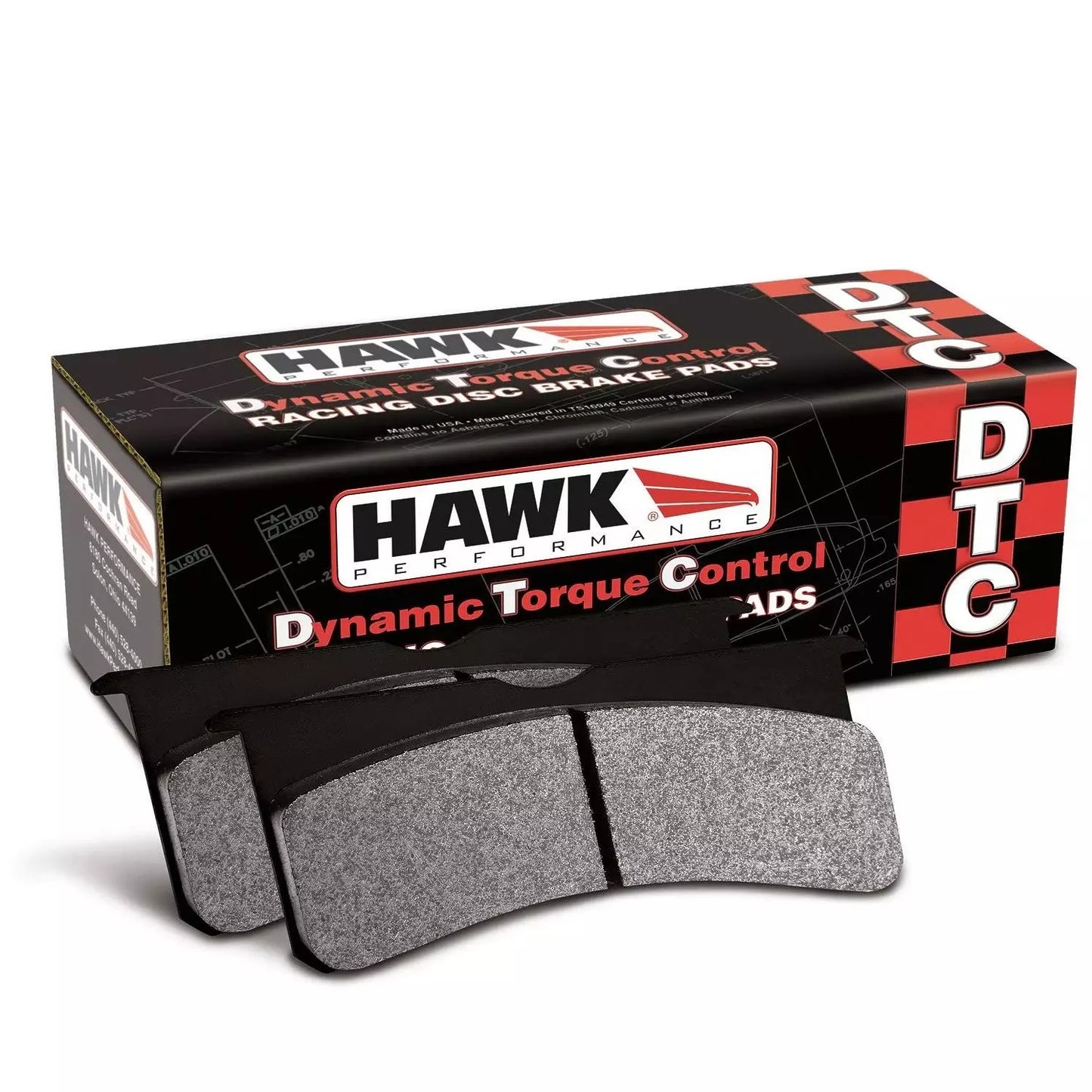 Hawk Brake HAWHB393G.665 BRAKE PAD 02-20 HONDA FRONT