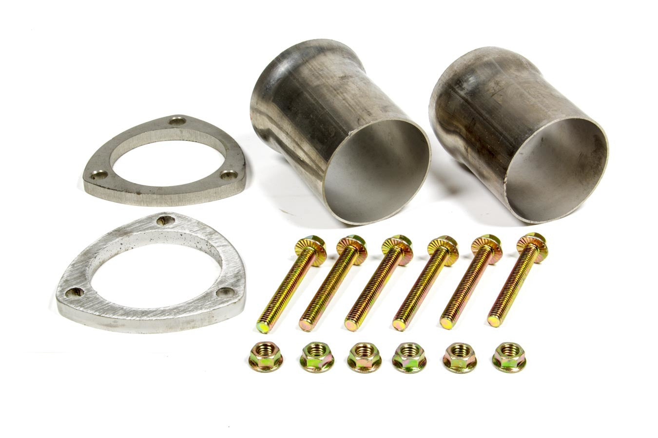 Hedman HED21156 3in Ball & Socket Flange Kit Stainless